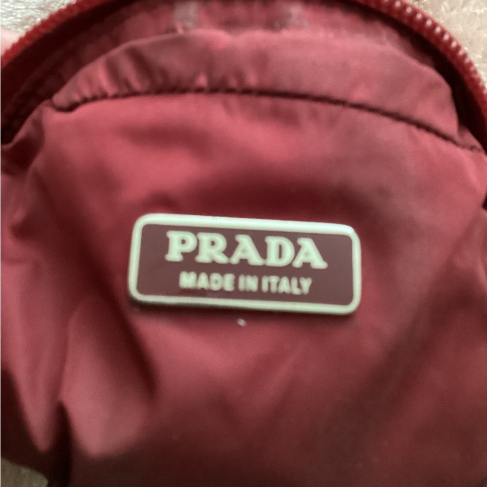 PRADA RED Pouch accessory - Picture 6 of 8